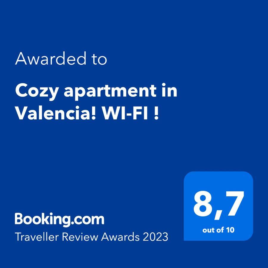 Cozy Apartment In Valencia! Wi-Fi ! 外观 照片
